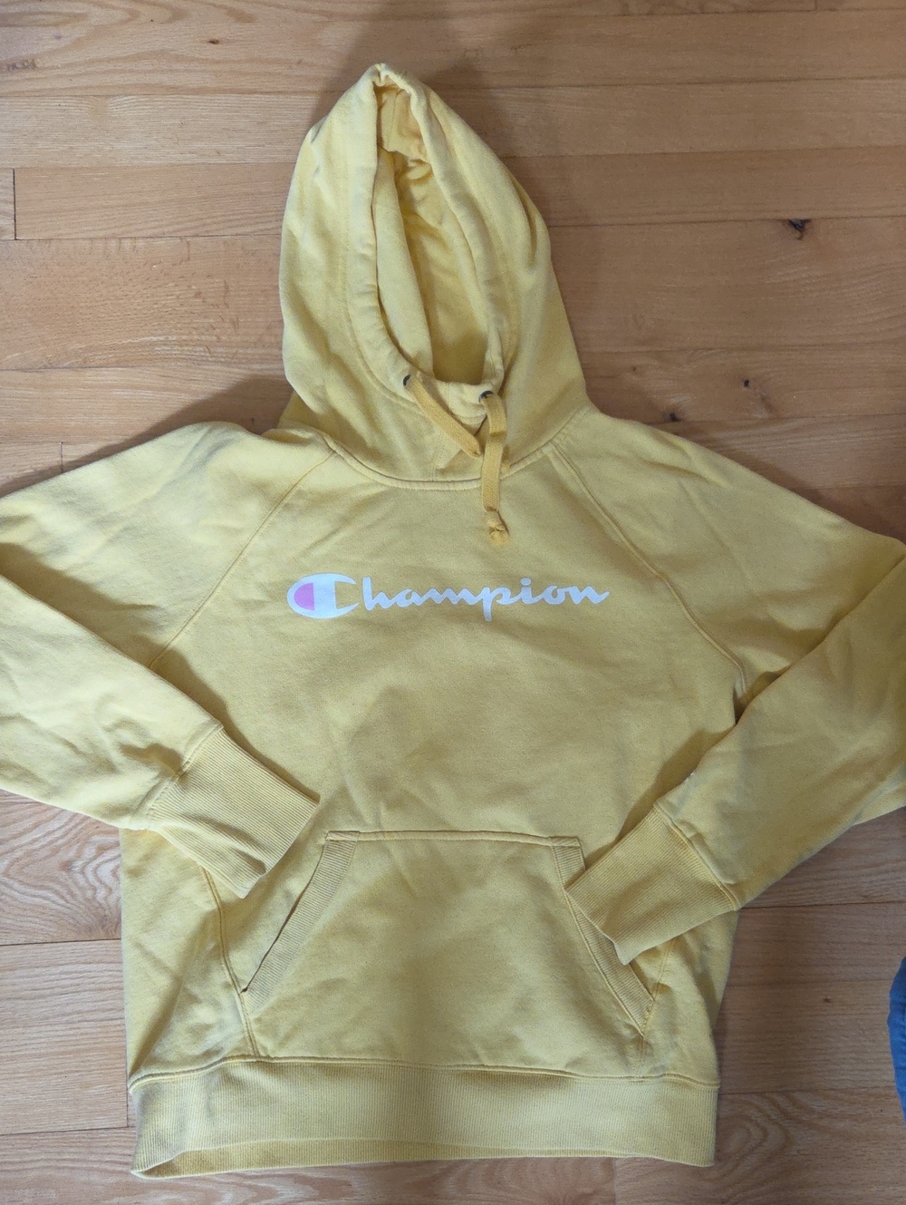 Yellow Women's Hoodie Sz S